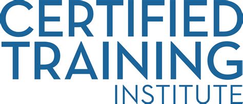 certified training institute cti.